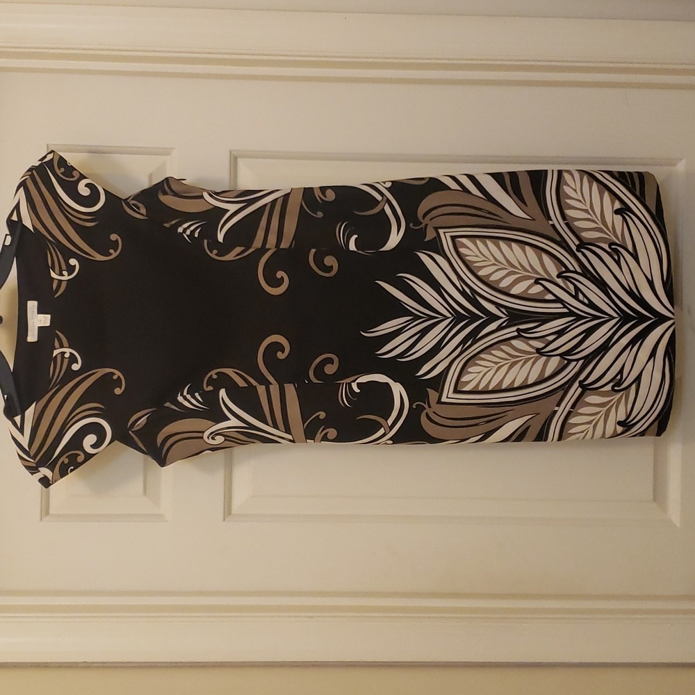 Sheath Dress with Capped Sleeves, Size 4